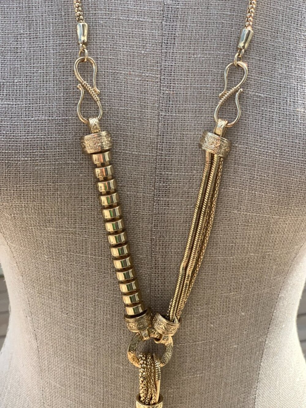 Vintage Gold Hip Waist Chain Belt Necklace Jewelry Beach Festival Boho Retro Y2K - Picture 10 of 14